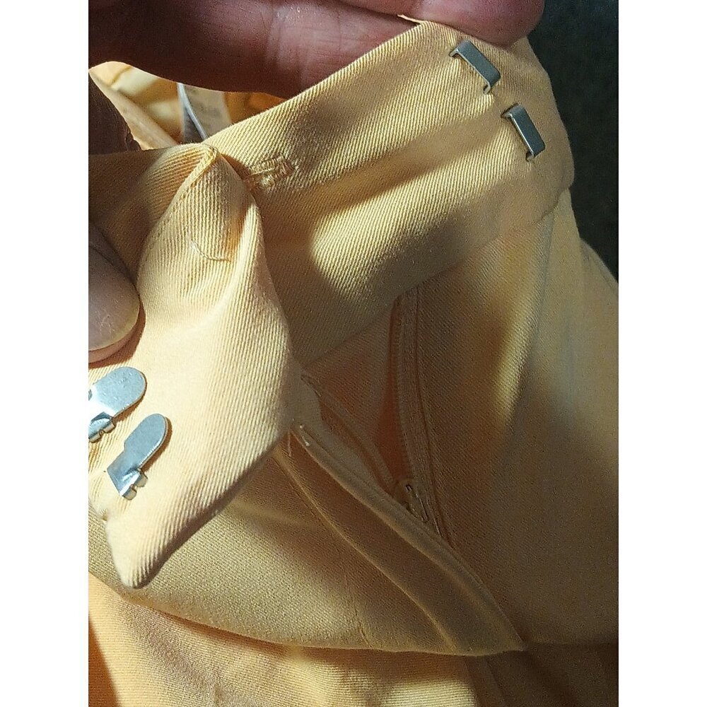 H & M Peach Blush Color Size 12 Stretch Dress Slacks 32 x 27 - Picture 4 of 9